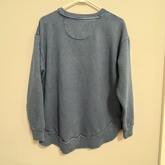 Simply Southern Sunflower Relaxed Crew Sweat Shirt Large New! - Picture 5 of 6